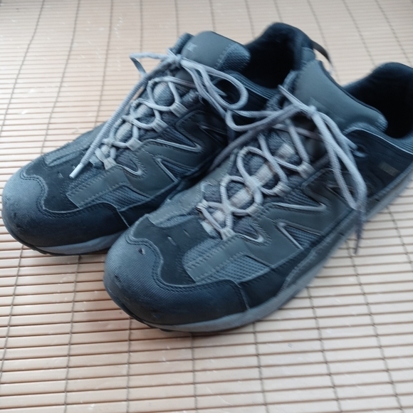 Red Wing Worx Shoes Men's 5010 Athletic  Steel Toe Low Cut Grey black, Sz  14. 2 - Picture 1 of 8